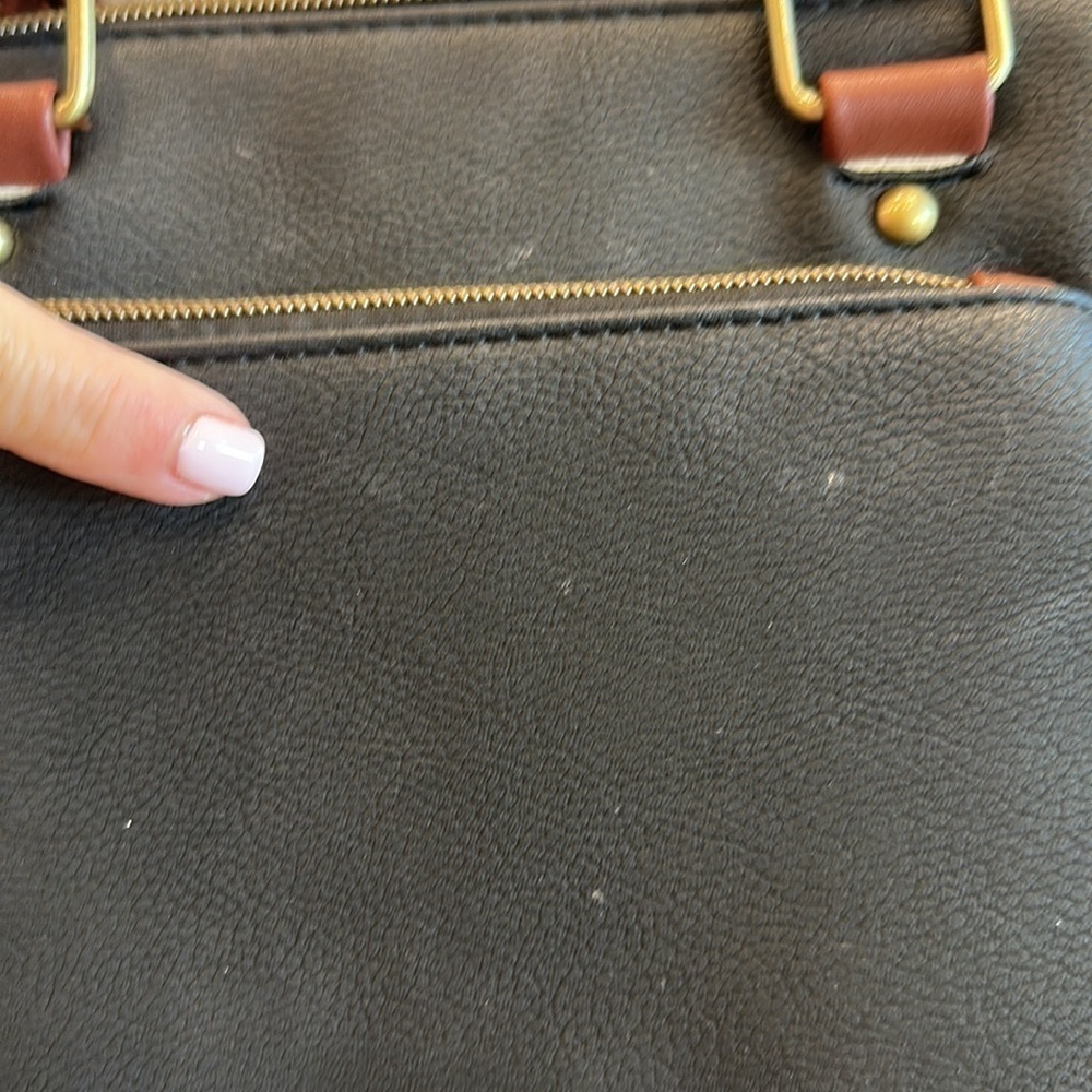 Sag, harbor, black and brown arm bag free loved missing Crossbody strap - Picture 7 of 9